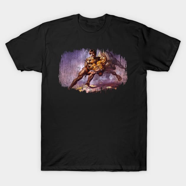 White Goodman Bull Fight T-Shirt by Wolvereams